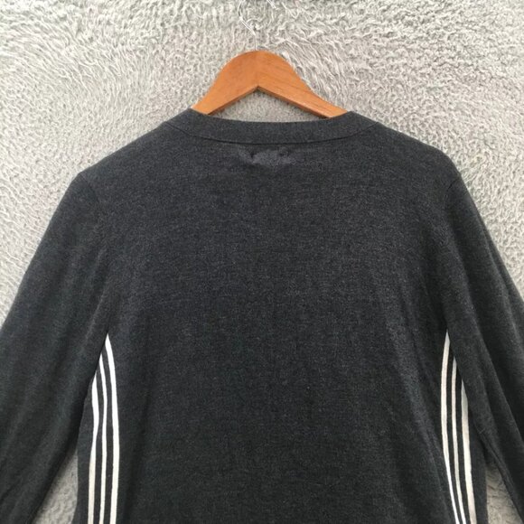 So Button Up Cardigan Sweater Womens Large Black Long Sleeve Knitted Casual - Picture 5 of 9